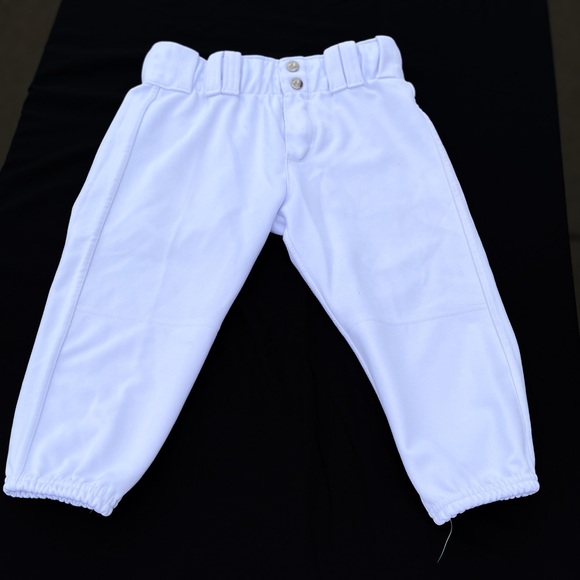 Women’s White Softball Pants - Picture 1 of 7